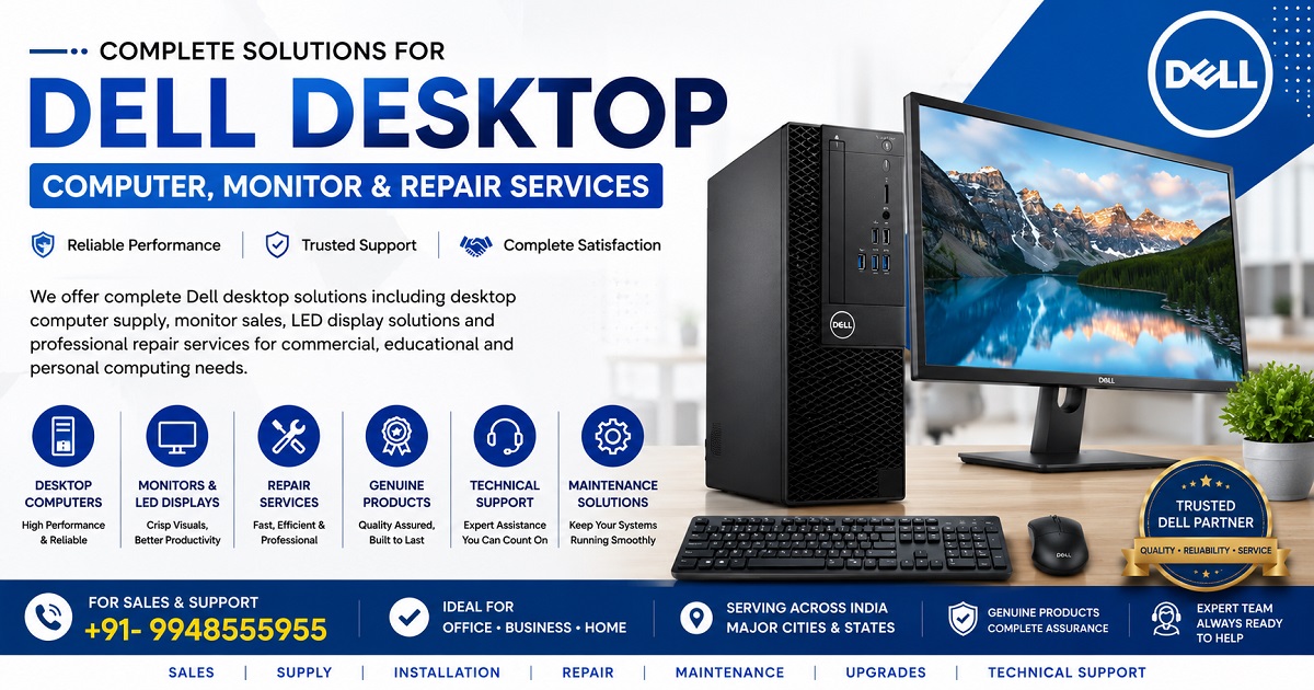 Dell Desktop Computer Repair Services