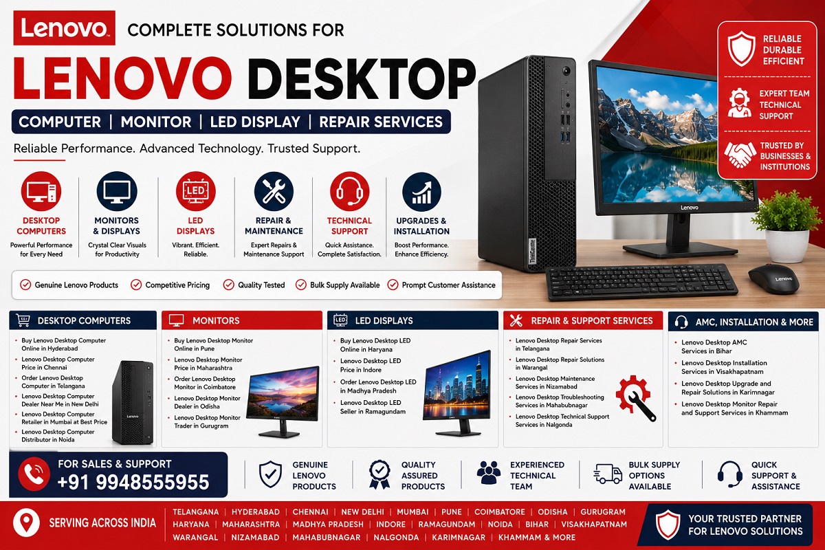 Lenovo Computer and Monitor Services