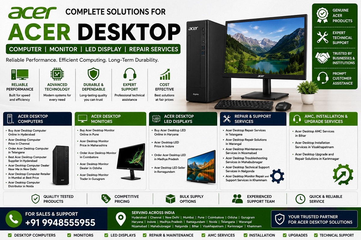 Acer Desktop Computer Services